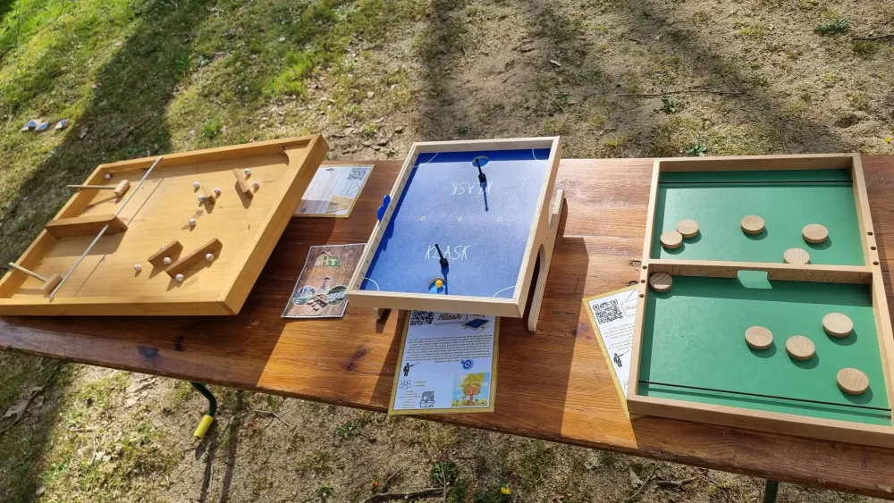 Location de jeux en bois à Loiret